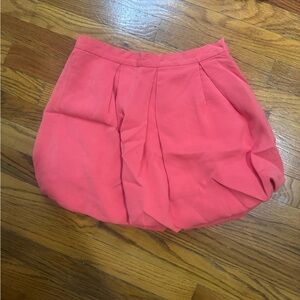 Alice + Olivia Pink Bubble Mini Skirt